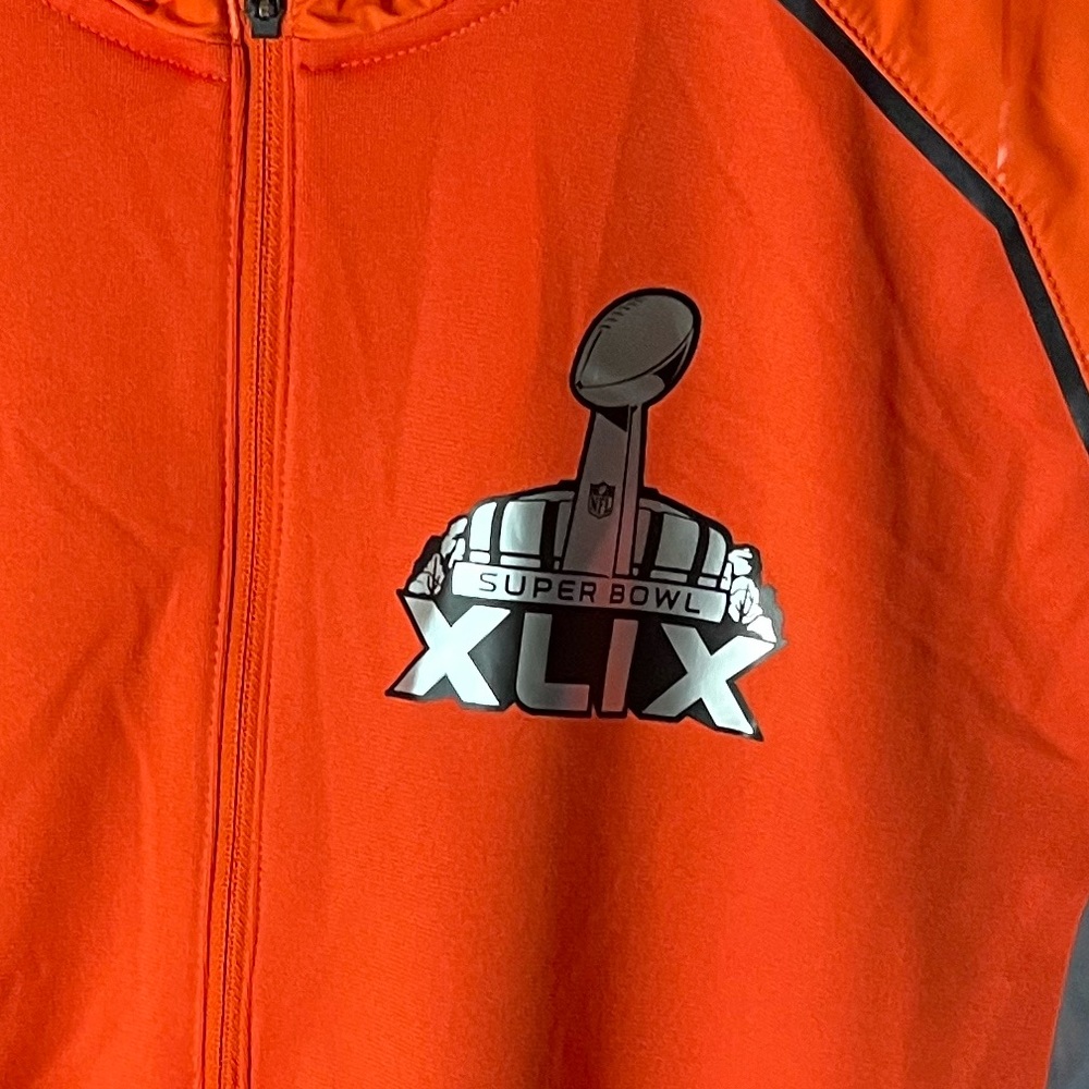 NFL Team Apparel Super Bowl XLIX (49) 1/4 zip pullover Nike Dri Fit